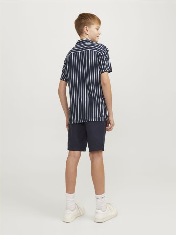 JACK & JONES Junior Hawaii-Hemd in Sky Captain