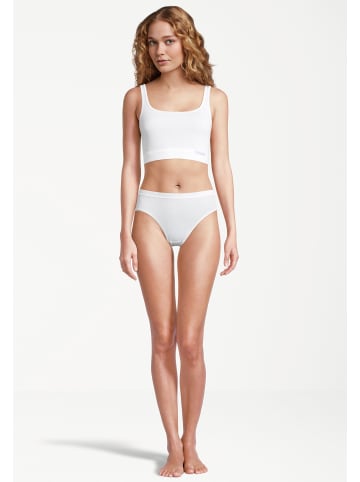 Conta Midi Slip Feinripp in Weiß