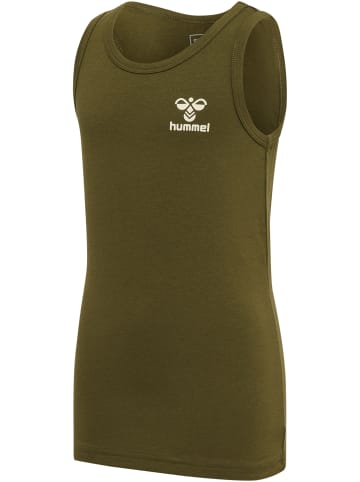 Hummel Oberteil Hmlnolan Tank Top 2-Pack in DARK OLIVE