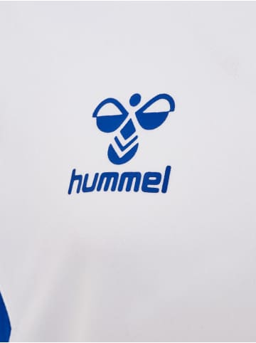 Hummel T-Shirt S/S Hmlauthentic Pl Jersey S/S Kids in WHITE/TRUE BLUE