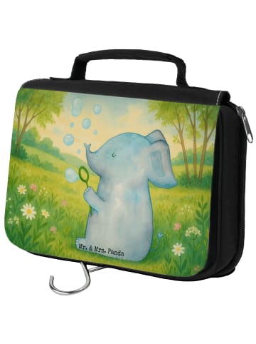 Mr. & Mrs. Panda kosmetiktäschchen Elefant Seifenblasen Design o... in Weiß