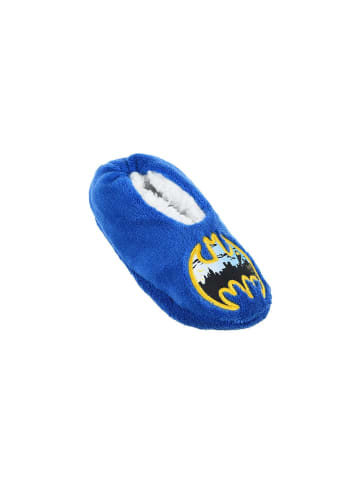 Batman Hausschuhe Kinder Winter Blau