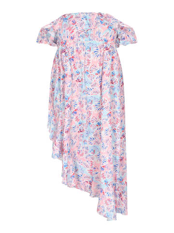 fraully Women Plus Size Dress in Pink