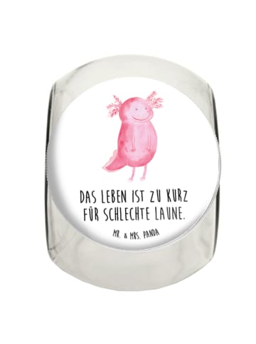 Mr. & Mrs. Panda Kaffeedose Axolotl Glücklich mit Spruch in Weiß