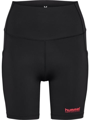 Hummel Leggings "Hiit Intensity Hw Short Tights" in Schwarz