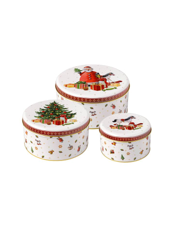 Villeroy & Boch Keksdosen Set Winter Collage Accessoires in bunt
