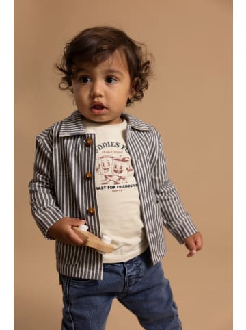 Noppies Langarmshirt in Whitecap Gray