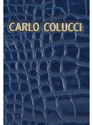 Carlo Colucci Geldbörse Chiarotti in Blau