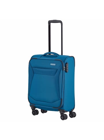 travelite Chios - 4-Rollen-Kabinentrolley S 55 cm in petrol