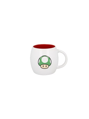 Stor Kinderbecher Pilz Super Mario 380 ml weiß in weiß