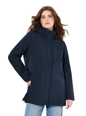 Ulla Popken Softshelljacke in marine