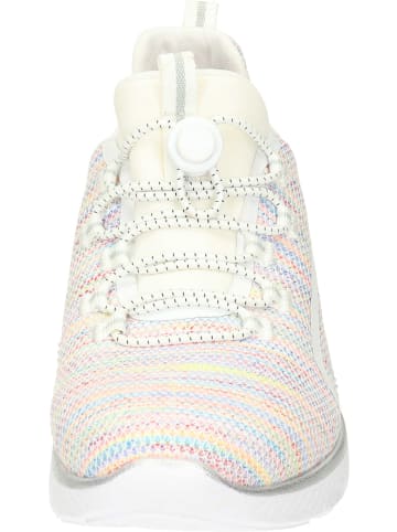 rieker Komfort-Slipper in rainbow/bianco/reinweiss