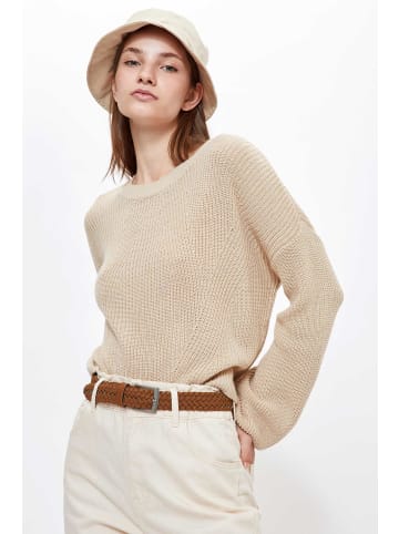 DeFacto Strickpullover in Beige