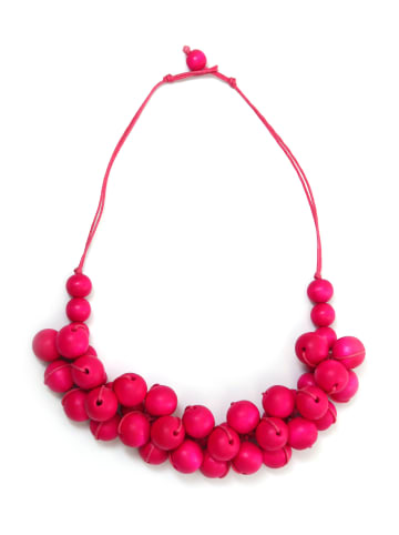 collezione alessandro Kurze Kette " Lea " in pink