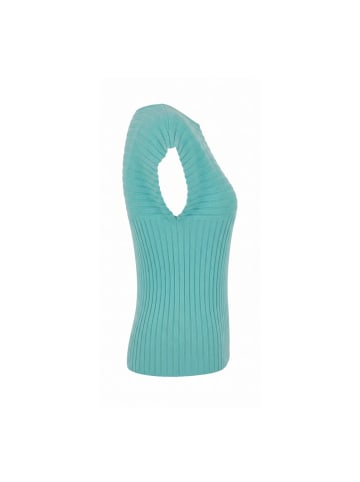 Malo Blau Hell Baumwolle Damen Pullover