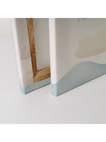 A.S. Création Leinwandbild Canvas Little Explorer Beige