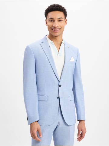 Finshley & Harding London Sakko Brixdon in hellblau weiß