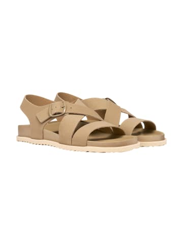 Geox Sandalen aus Leder von Sandybett Beige