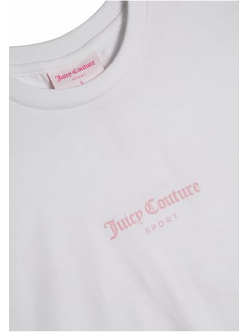 Juicy Couture T-Shirt in white/pink