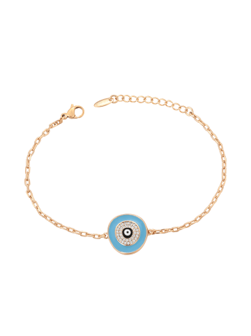 NAEMI Women Bracelet in Rose Gold Turquoise