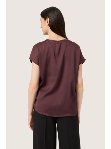 Soaked in Luxury Ärmellose Bluse SLIoana Gerade Passform in Fudge