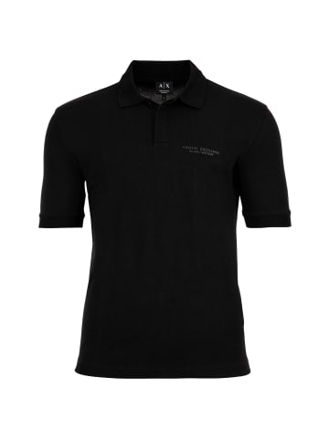 Armani Exchange Poloshirt 1er Pack in Schwarz