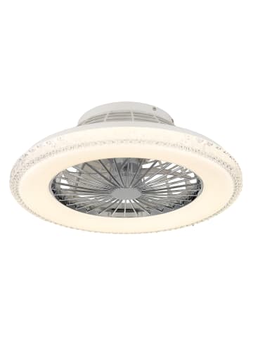 Globo lighting Deckenventilator "CORUSSO" in silver
