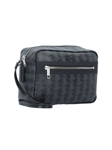 Lacoste Umhängetasche 21.5 cm in monogram noir gris