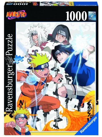 Ravensburger Ravensburger Puzzle 17449 - Naruto vs. Sasuke - 1000 Teile Naruto Puzzle für...