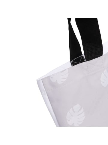 Mr. & Mrs. Panda Tote Bag Faultier Kaffee ohne Spruch in Grau Pastell