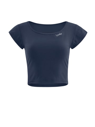 Winshape Functional Light and Soft Cropped Kurzarmshirt AET137LS in anthracite