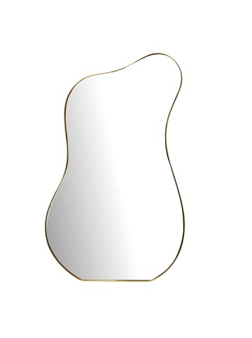 KADIMA DESIGN Wandspiegel Asymmetrisch 60x100 cm Metall Design Hängespiegel ,