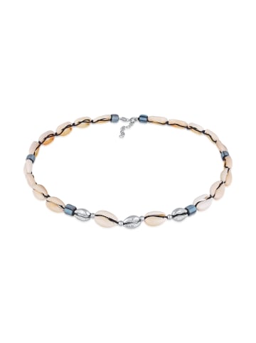 Elli Halskette 925 Sterling Silber Muschel in Silber