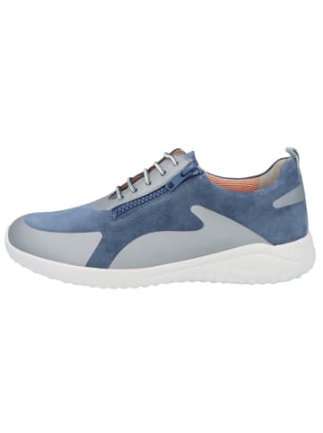 Solidus Damen- Schnürschuhe Kyle - Weite K in Blau