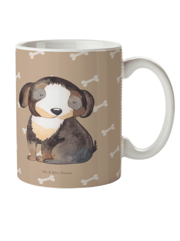 Mr. & Mrs. Panda Kaffeepott Hund Entspannen ohne Spruch in Hundeglück