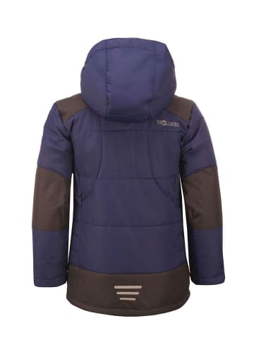 Trollkids Winter-Parka "Narvik" in Marineblau / Magenta