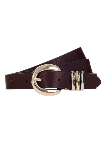 b.belt Gürtel Leder in dark brown