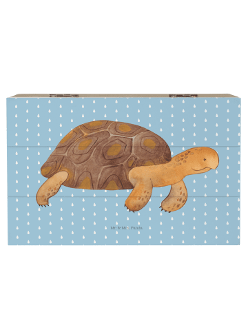 Mr. & Mrs. Panda Aufbewahrungsbox Schildkröte MHerzieren ohne S... in Blau Pastell