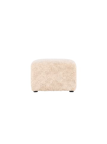 ebuy24 Pouf Frankie Beige 50 x 50 cm