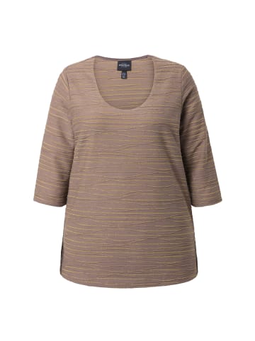 Ulla Popken Shirt in blassbraun