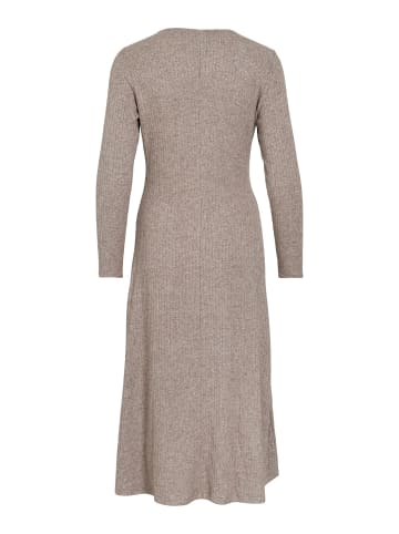 Vila Maxikleid in Coffee Bean