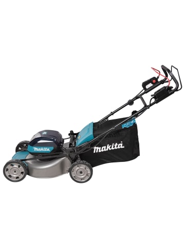 Makita Akku-Rasenmäher XGT 40 V max 48 cm 62 L in Türkis