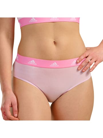 adidas 3er Pack Bikini Slip Cotton Logo in Mehrfarbig
