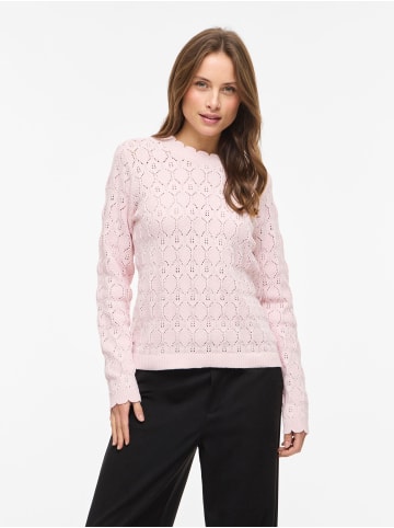 Vila Strickpullover in Cherry Blossom