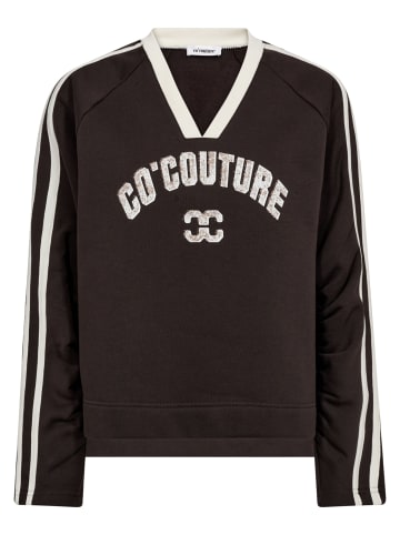 Co'couture Pullover BatuCC in Dark Brown