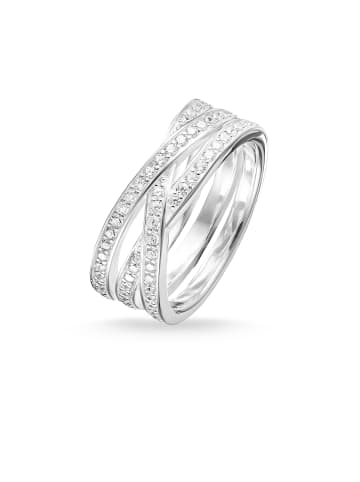 Thomas Sabo Ring in silber, weiß