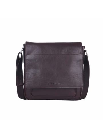 Strellson Schultertasche 'Kenley Jeremy in Dunkelbraun 25,00 x 25,00 x 7,00 cm'