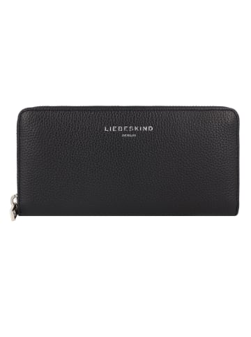 LIEBESKIND BERLIN Paris 4 Geldbörse Leder 19 cm in black