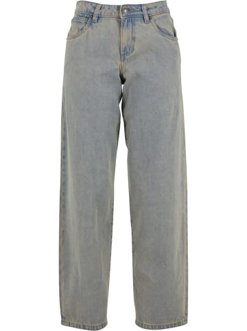 Urban Classics Urban Classics Ladies Mid Waist 90´s Jeans in new light blue dirty washed