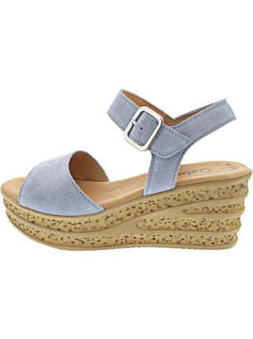 Gabor Keilsandalette Blau